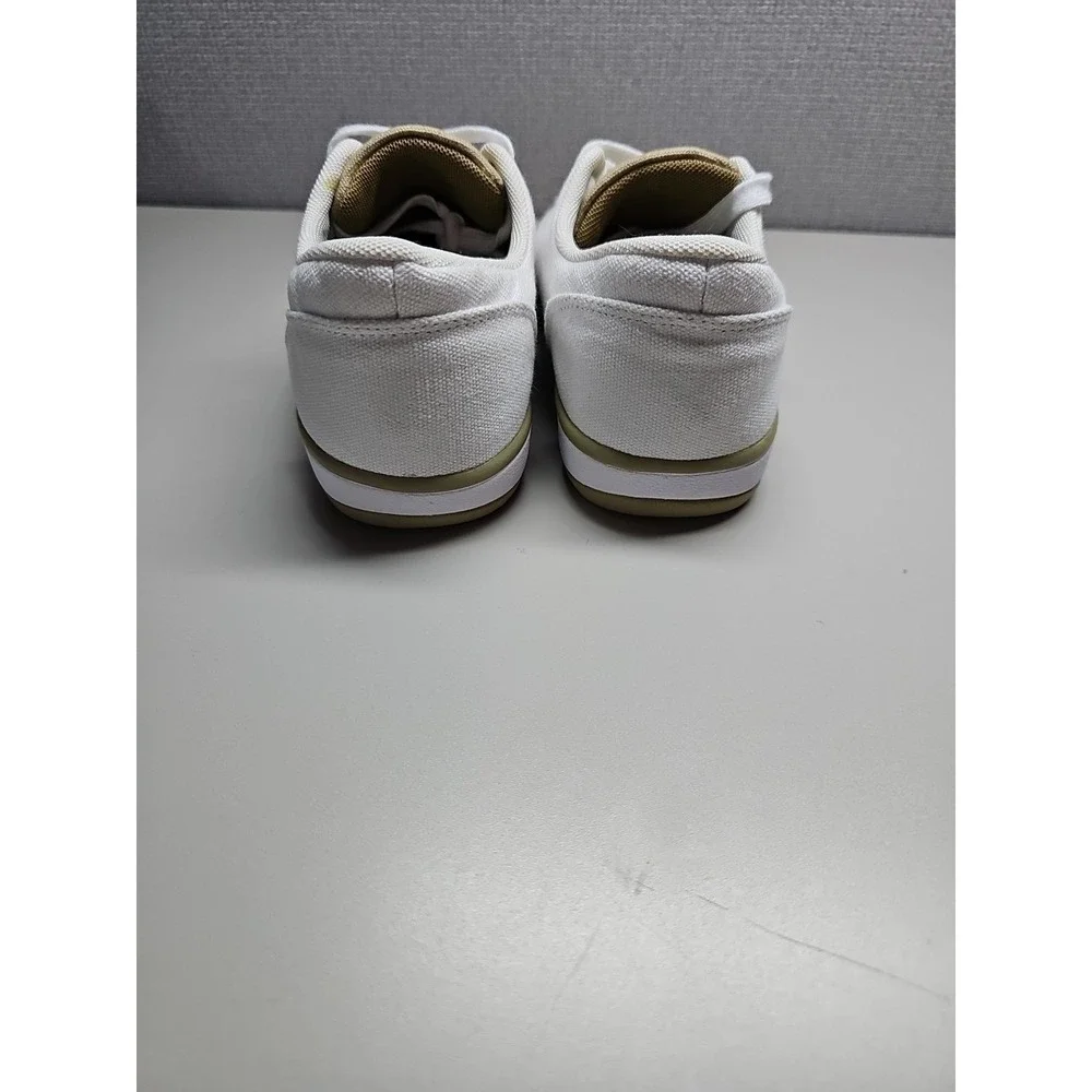 DAWGS white Canvas Lace-up Sneakers Shoes Women's‎ 6